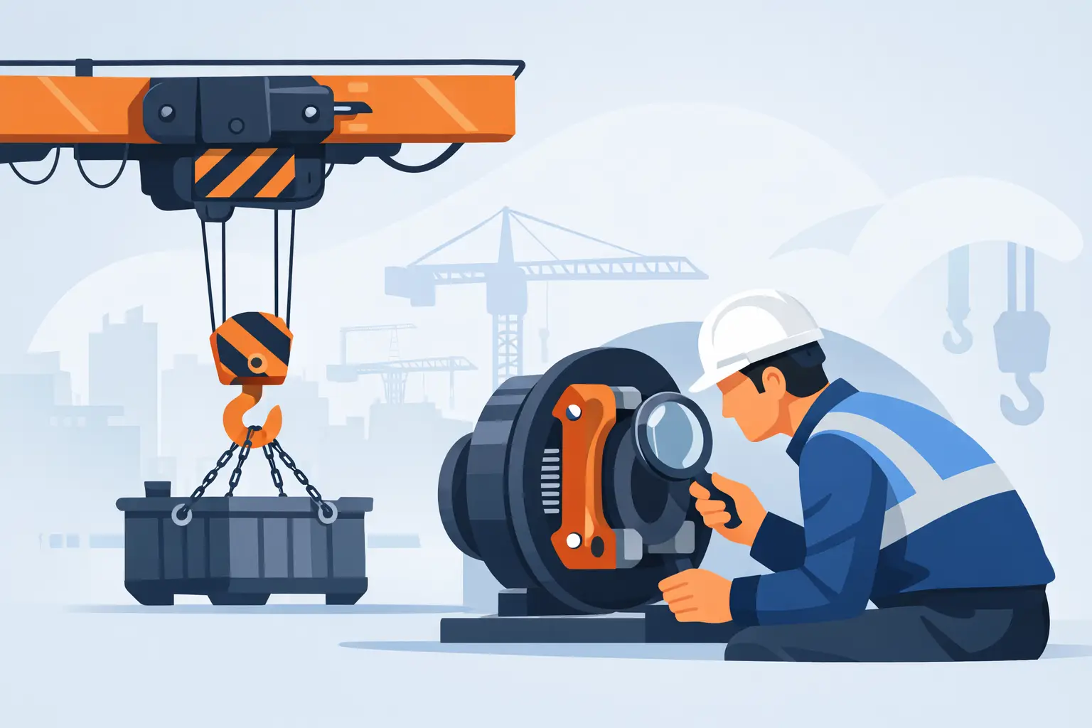 How to Inspect Crane Brakes for Safe Lifting