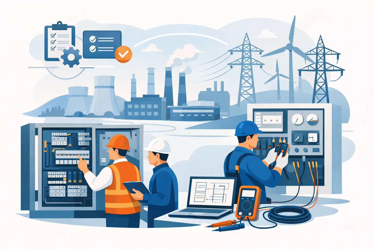 Industrial Electrical Commissioning Services