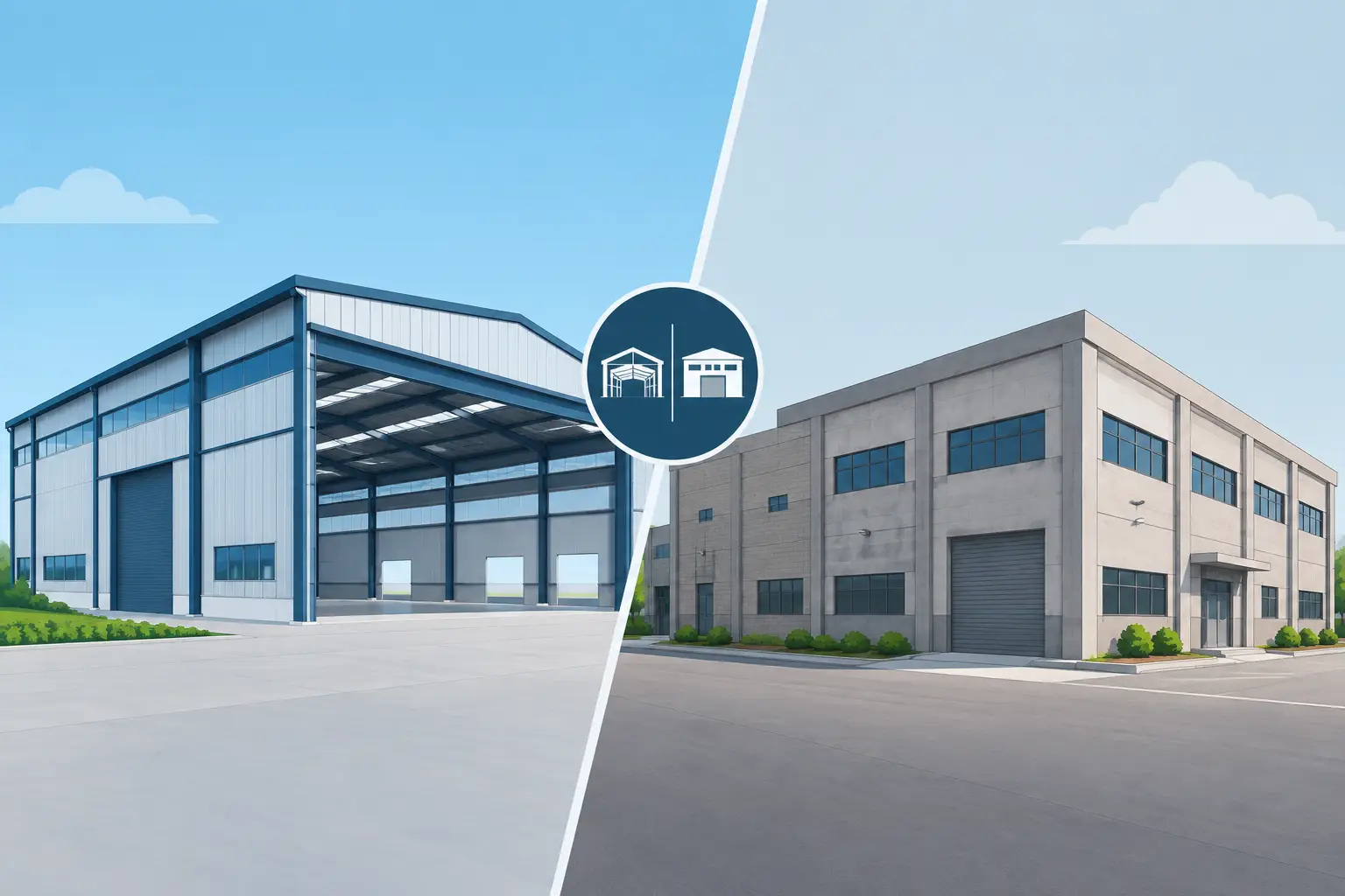 Compare PEB and Conventional Buildings for Industry