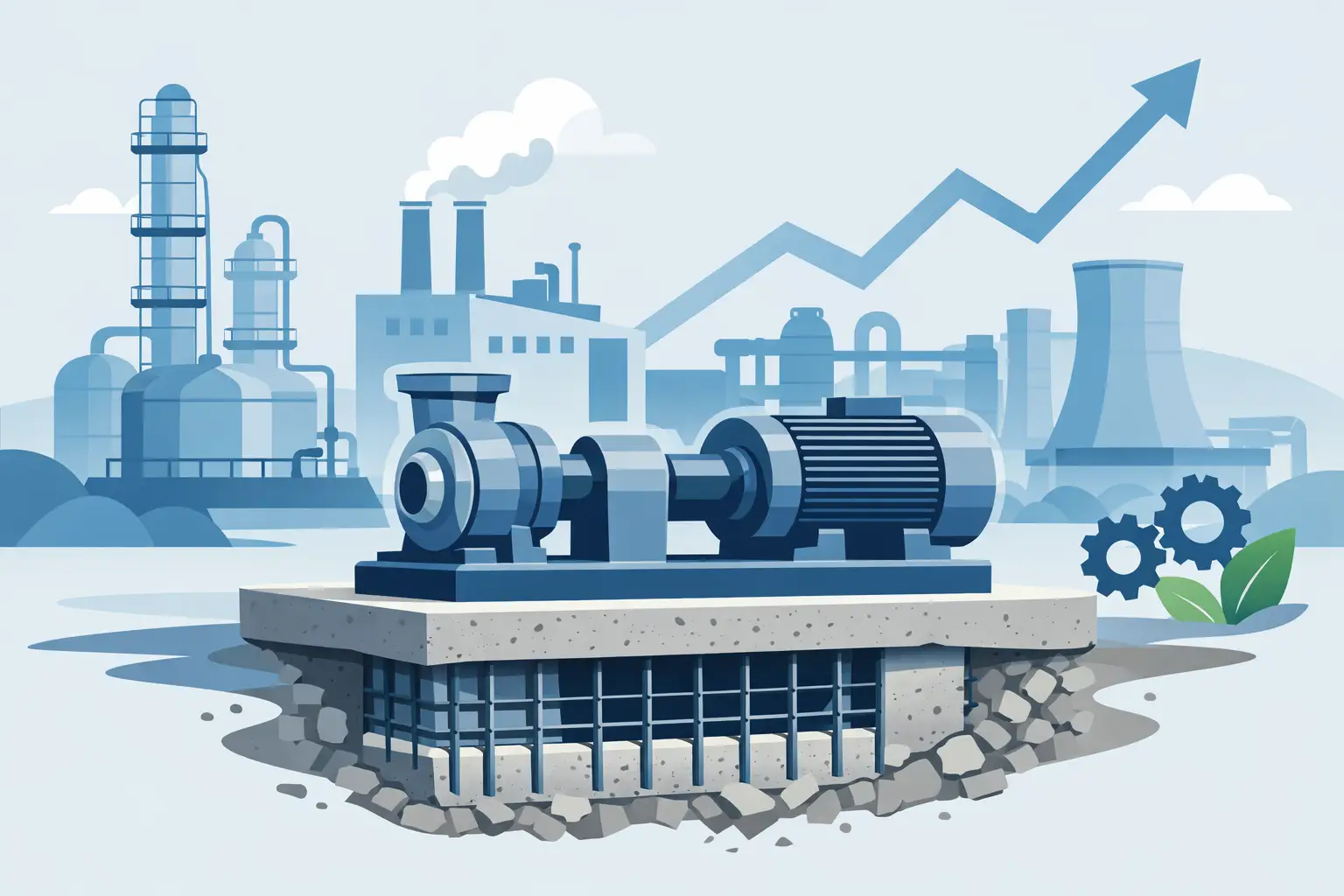 Equipment Foundations That Protect Plant Uptime