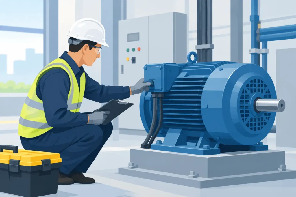 How to Commission Industrial Motors Safely