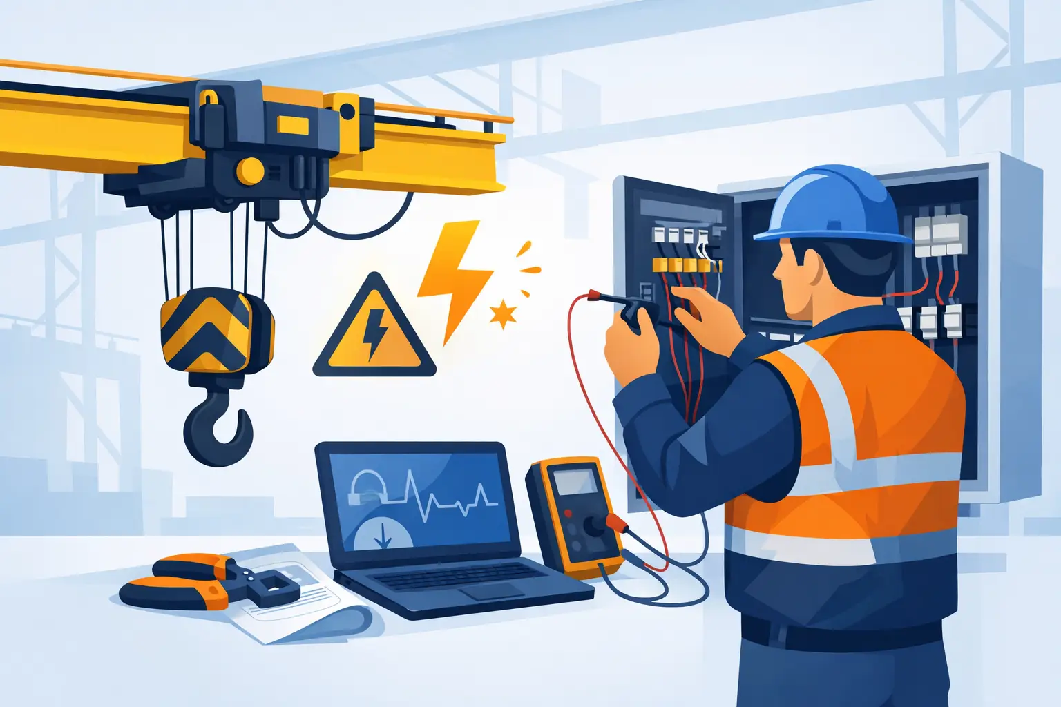 How to Troubleshoot Crane Electrical Faults