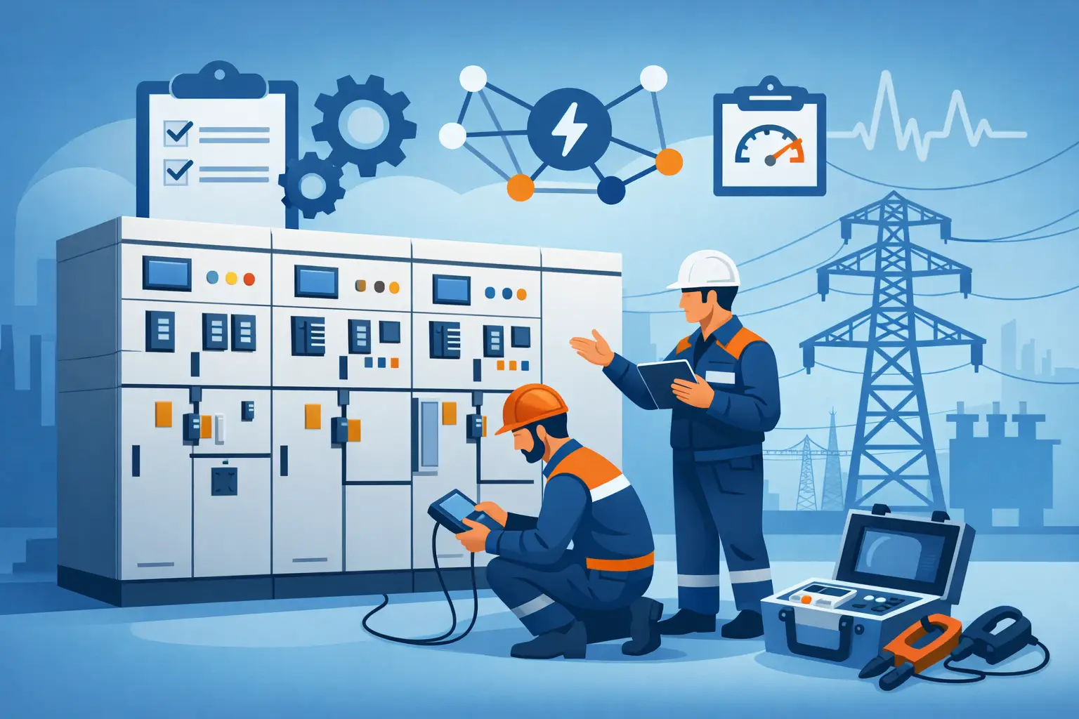 Switchgear Testing and Commissioning Plans