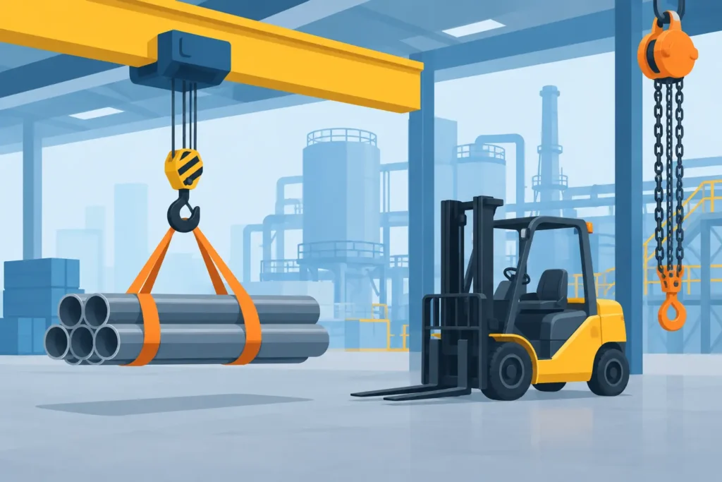 Best Industrial Lifting Equipment for Plant Work