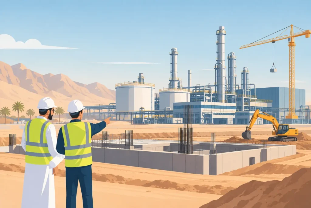 Civil Works for Industrial Facilities in Saudi Arabia