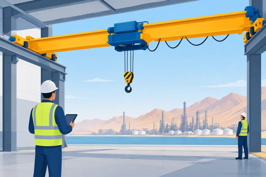 EOT Crane Installation in Eastern Province