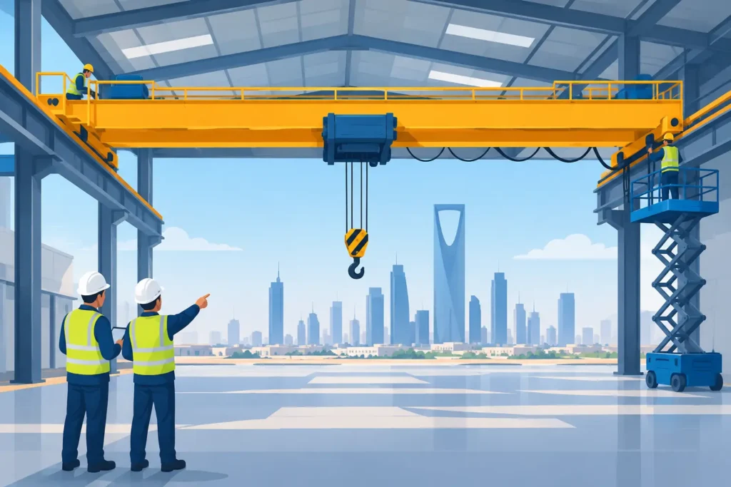 EOT Crane Installation Riyadh for Safe Uptime