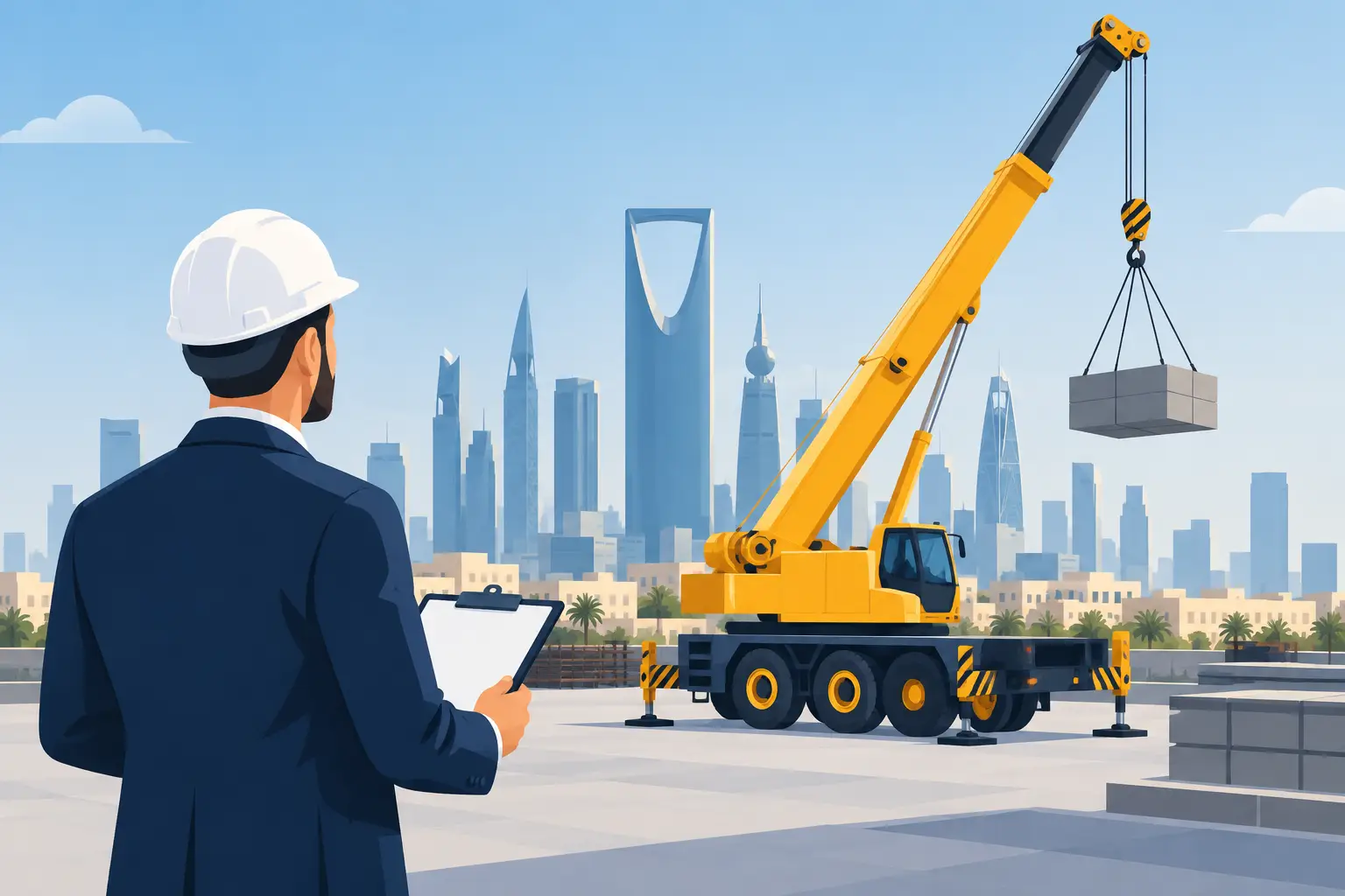 How to Choose a Crane Contractor Riyadh Trusts