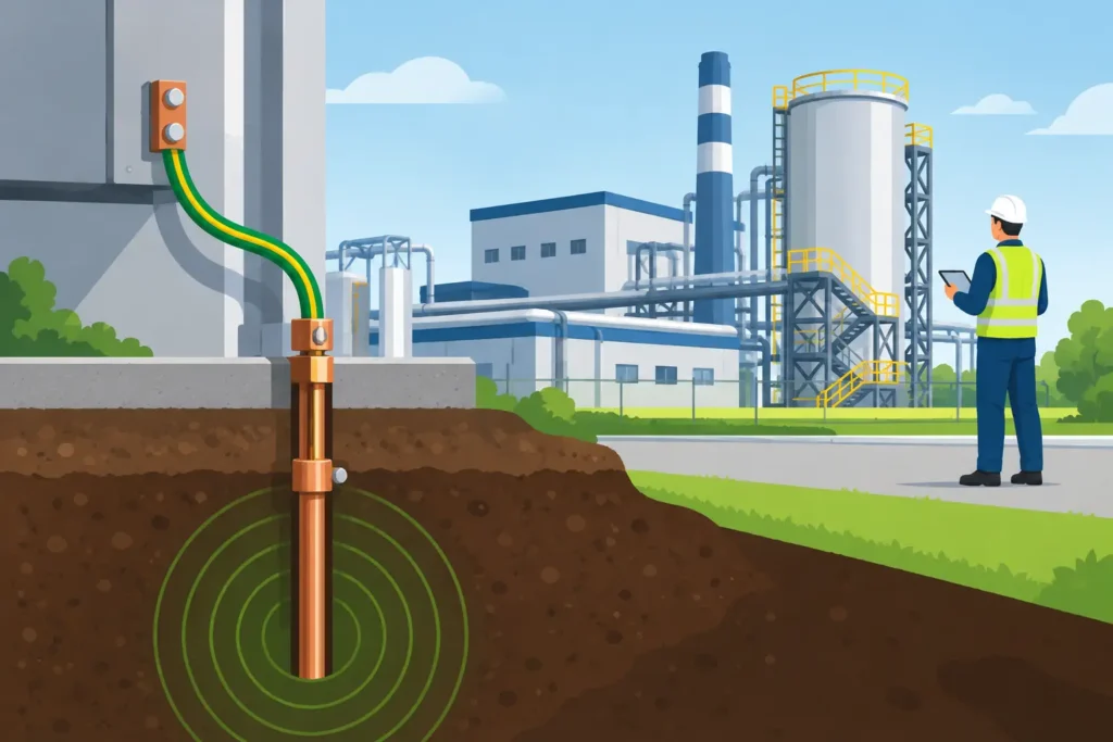 Industrial Earthing System Guide for Safer Plants